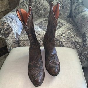Women’s Dan post sidewinder size 11 cowboy boot